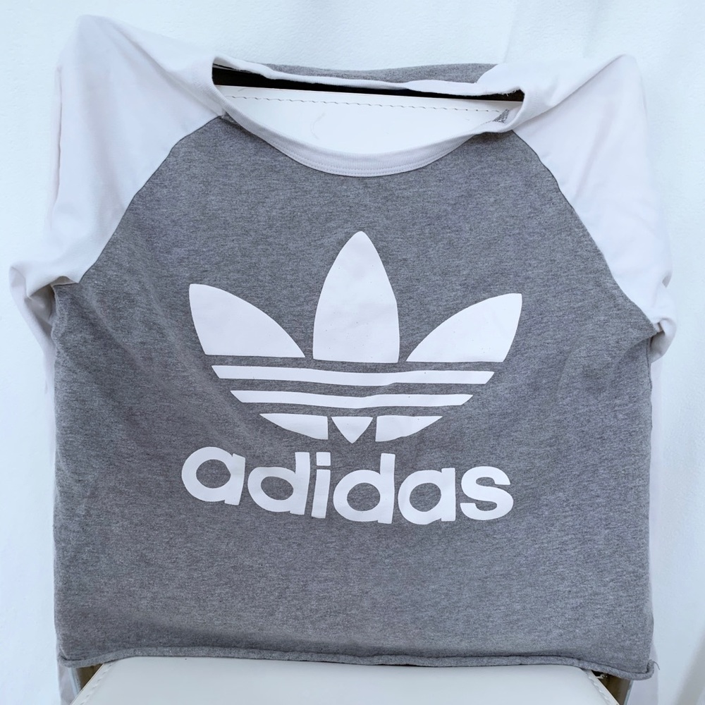 cropped adidas long sleeve